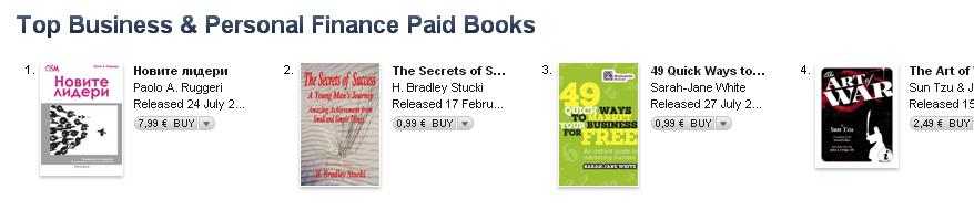immagine THE NEW LEADERS IN BULGARIAN, NUMBER ONE ON I-TUNES!
